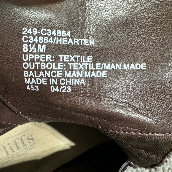 Cliffs by White Mountain Womens Hearten Combat & Lace-Up Boots Size 8.5 - Picture 10 of 11